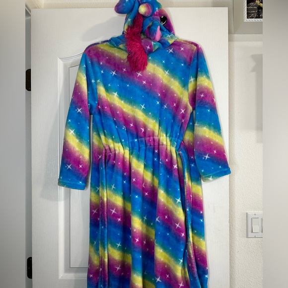 🦄 Unicorn Hooded Robe - Picture 5 of 11